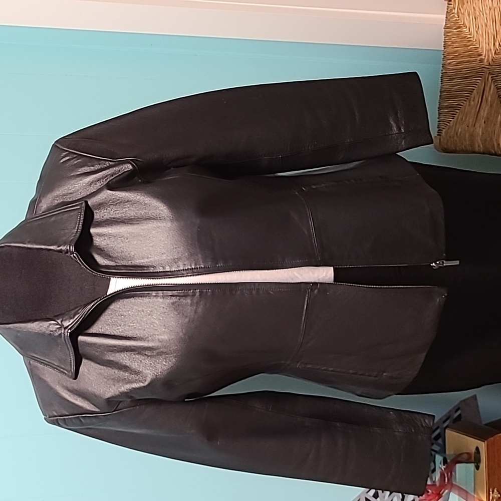 Leather jacket